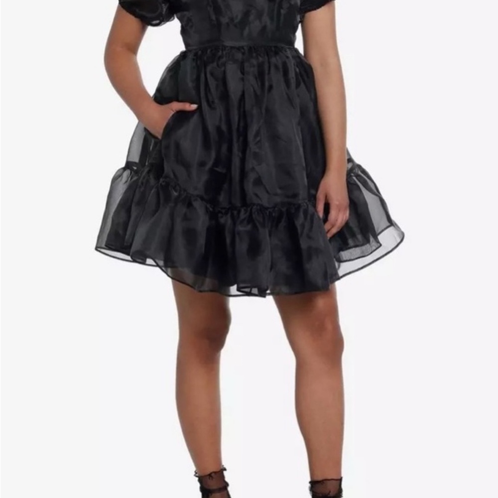 Elegant Black Mini Dress